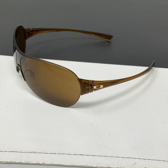Oakley CONDUCT Polished Amber 05-270 Rimless Scratched Lens main image 6